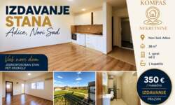 Jednoiposoban stan, Novi Sad · 38m² · 350€ | SveNekretnine