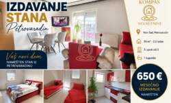 Dvoiposoban stan, Petrovaradin · 55m² · 650€ | SveNekretnine