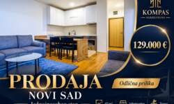 Jednoiposoban stan, Novi Sad · 42m² · 129.000€ | SveNekretnine