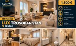 Trosoban stan, Novi Sad · 64m² · 1.500€ | SveNekretnine