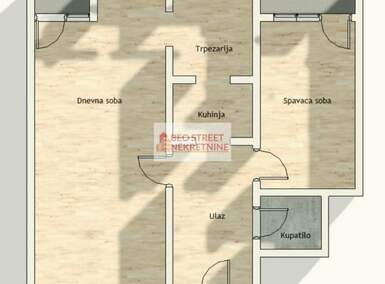 Dvosoban stan, Blok 4 · 55m² · 205.000€ | SveNekretnine