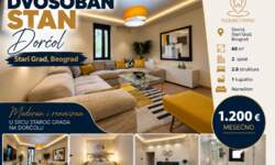 Dvosoban stan, Dorćol · 60m² · 1.200€ | SveNekretnine