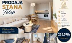 Cetvorosoban stan, Telep južni · 76m² · 225.570€ | SveNekretnine