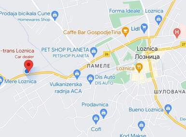 Poslovni prostor / Lokal, Loznica, izdavanje, 2250m2, 97e, id1116244