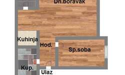 Dvosoban stan, Novi Sad, Adice, prodaja, 40m2, 71060e, id1150944