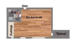 Jednosoban stan, Novi Sad, Bulevar Evrope, prodaja, 31m2, 86240e, id1061232