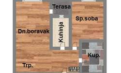 Dvosoban stan, Novi Sad, Bulevar Evrope, prodaja, 41m2, 108600e, id1119946