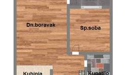 Dvosoban stan, Novi Sad, Bulevar Evrope, prodaja, 43m2, 116050e, id917154