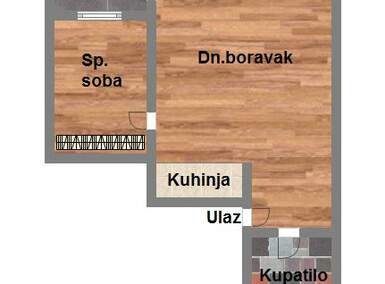 Jednosoban stan, Novi Sad, Bulevar Evrope, prodaja, 37m2, 92500e, id958201