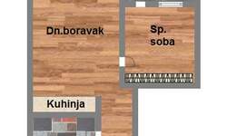 Dvosoban stan, Novi Sad, Bulevar Evrope, prodaja, 41m2, 99400e, id958239