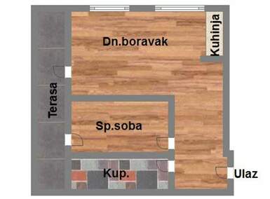 Dvosoban stan, Novi Sad, Bulevar Evrope, prodaja, 45m2, 120860e, id1169479