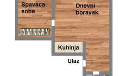 Jednoiposoban stan, Novi Sad, Bulevar Evrope, prodaja, 38m2, 94000e, id1087673