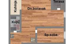 Dvosoban stan, Novi Sad, Bulevar Evrope, prodaja, 45m2, 129840e, id1054544