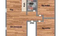 Trosoban stan, Novi Sad, prodaja, 65m2, 103410e, id947755