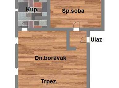 Jednoiposoban stan, Novi Sad, centar, prodaja, 31m2, 100420e, id1115538