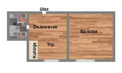 Jednoiposoban stan, Novi Sad, centar, prodaja, 29m2, 41820e, id986662