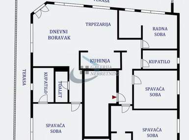 Stan, Beograd, Centar (Palilula), prodaja, 200m2, 1050000e, id799263