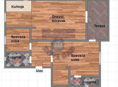 Trosoban stan, Novi Sad, Centar, prodaja, 77m2, 174980e, id1065604
