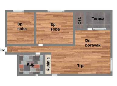 Trosoban stan, Novi Sad, Dragoslava Srejovića, prodaja, 64m2, 102830e, id1006078