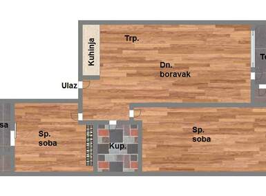Trosoban stan, Novi Sad, Dragoslava Srejovića, prodaja, 71m2, 114030e, id1006080