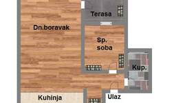 Dvosoban stan, Novi Sad, Grbavica, prodaja, 47m2, 145049e, id924717