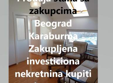 Trosoban stan, Beograd, Karaburma, prodaja, 52m2, 124000e, id1092663