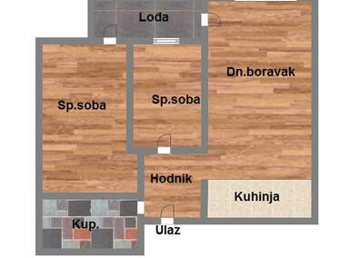 Trosoban stan, Novi Sad, Nova Detelinara, prodaja, 65m2, 181000e, id900081
