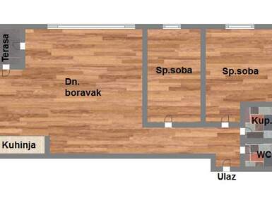 Trosoban stan, Novi Sad, Nova Detelinara, prodaja, 63m2, 168720e, id955916