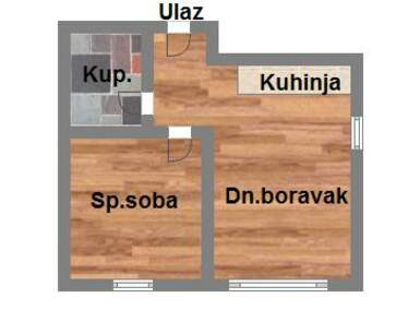 Garsonjera, Novi Sad, Novo Naselje, prodaja, 42m2, 97000e, id983691