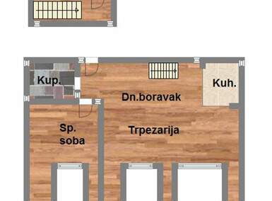 Trosoban stan, Novi Sad, Petrovaradin, prodaja, 70m2, 119270e, id1120843