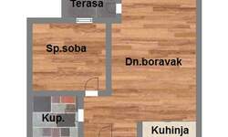 Dvosoban stan, Novi Sad, Petrovaradin, prodaja, 36m2, 77350e, id977241