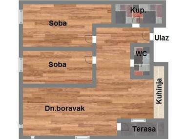 Trosoban stan, Novi Sad, Podbara, prodaja, 73m2, 250580e, id1104815