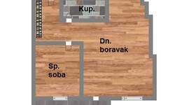 Dvosoban stan, Novi Sad, Podbara, prodaja, 49m2, 116790e, id995908
