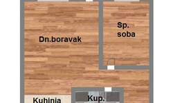 Dvosoban stan, Novi Sad, Podbara, prodaja, 45m2, 120000e, id1085260