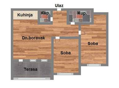 Trosoban stan, Novi Sad, prodaja, 67m2, 174910e, id1091911