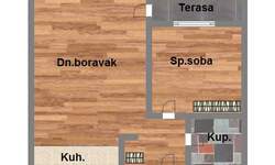 Dvosoban stan, Novi Sad, Salajka, prodaja, 42m2, 95150e, id1075666