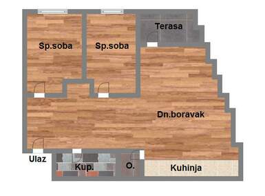 Trosoban stan, Novi Sad, Salajka, prodaja, 62m2, 157370e, id1026591