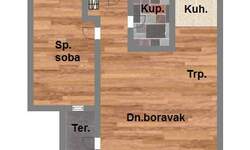 Dvosoban stan, Novi Sad, Salajka, prodaja, 44m2, 97700e, id928200