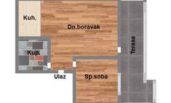 Dvosoban stan, Novi Sad, Somborski Bulevar, prodaja, 40m2, 103950e, id1080205