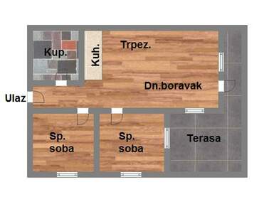 Trosoban stan, Novi Sad, Somborski Bulevar, prodaja, 55m2, 146870e, id949358