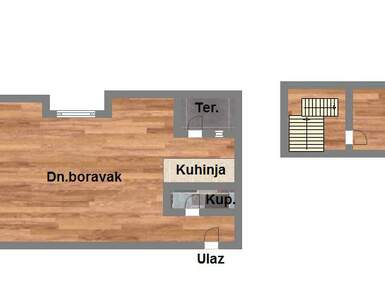 Dvoiposoban stan, Novi Sad, prodaja, 50m2, 87540e, id990514