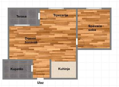 Dvosoban stan, Novi Sad, prodaja, 41m2, 90970e, id955870