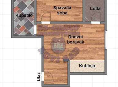 Dvosoban stan, Novi Sad, prodaja, 43m2, 99650e, id1066489