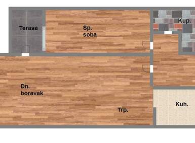 Dvosoban stan, Novi Sad, Stari Majur, prodaja, 51m2, 104750e, id918824