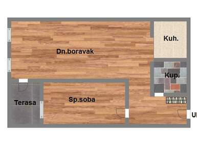 Dvosoban stan, Novi Sad, Stari Majur, prodaja, 48m2, 101088e, id918830