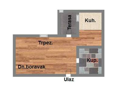 Jednosoban stan, Novi Sad, Telep, prodaja, 29m2, 75810e, id898916
