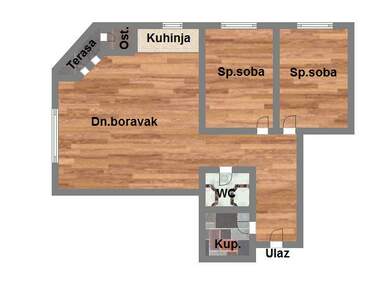 Dvoiposoban stan, Novi Sad, telep, prodaja, 64m2, 145880e, id1040712
