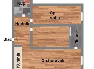 Trosoban stan, Novi Sad, prodaja, 60m2, 148550e, id965213