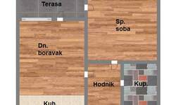 Dvosoban stan, Novi Sad, prodaja, 36m2, 91700e, id968427