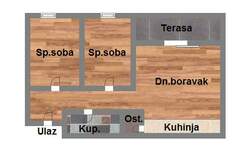Trosoban stan, Novi Sad, telep, prodaja, 63m2, 148920e, id1056018